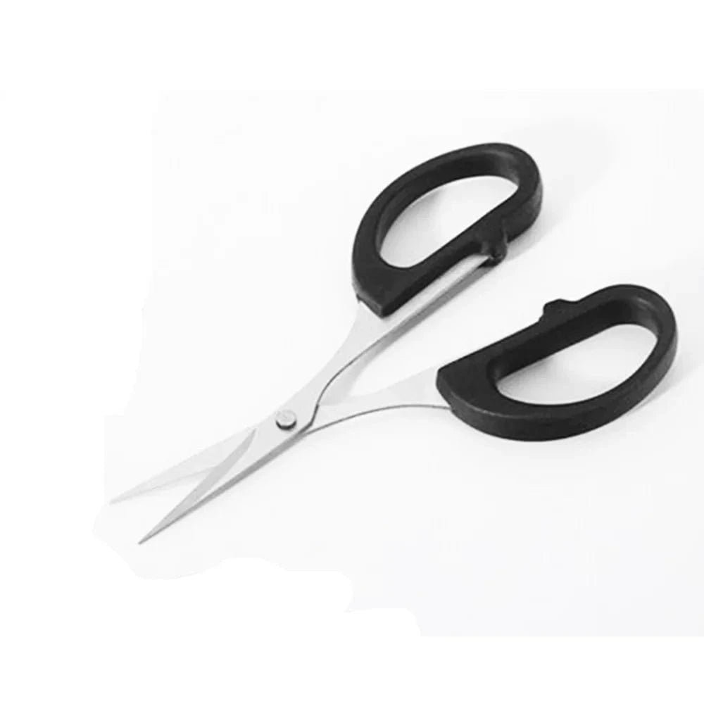 China China 1 Stainless Steel Fishing Scissor Portable Scissor Plier Cut PE line Braid Line Cutter Plies Carp Fishing Tools Accessories
