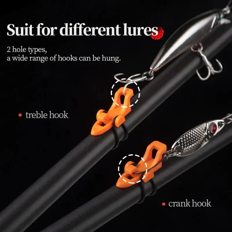 China China 10-30pcs Fishing Rod Pole Hook Keeper Lure Bait Holder Lure Accessories Jig Hooks Safety Keeping Holder Fishing Tool