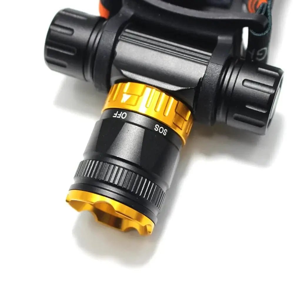 China China 10W T6 Diving head lamp spearfishing Headlight 4000 Lumen 5- Mode Waterproof LED Lighting Torch+1x 18650 battery + USB charger