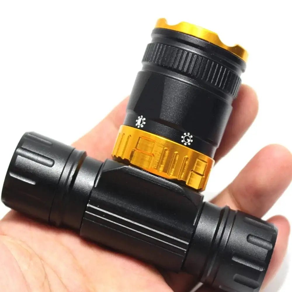 China China 10W T6 Diving head lamp spearfishing Headlight 4000 Lumen 5- Mode Waterproof LED Lighting Torch+1x 18650 battery + USB charger