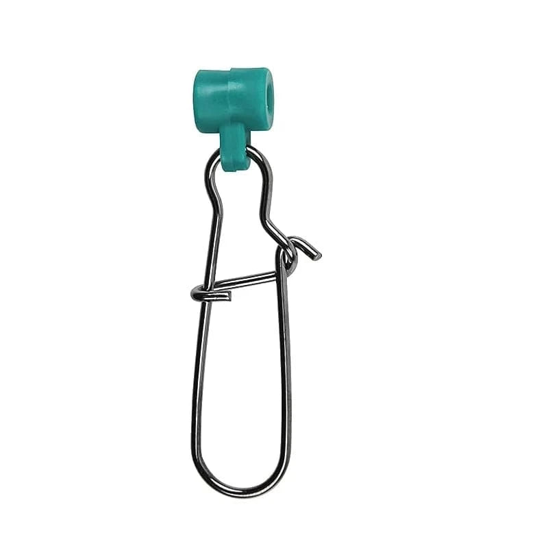 China China 16Pcs Color H 16Pcs Fishing Line Sinker Slides Heavy Duty Sinker Slider Swivel with Duo Lock Hooked Snaps Saltwater Sinker Weights Connector