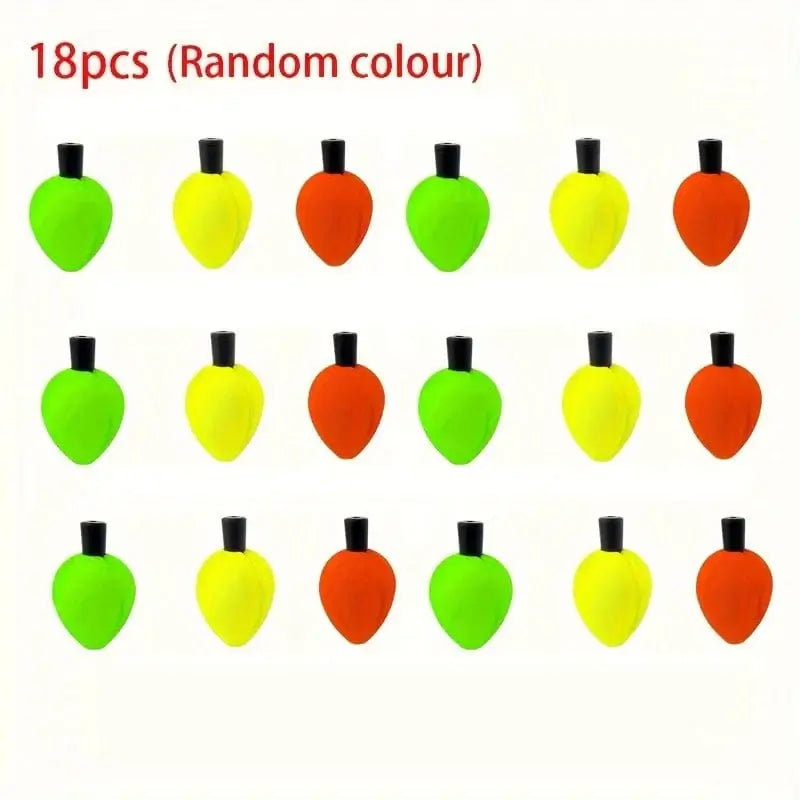 China China 18pcs YOTO Trout Float Fly Fishing Indicator Bobbers 9pcs/18pcs/27pcs