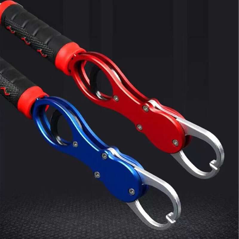China China 1pc Fishing Gripper Lip Grippers Fishing Fish Grabber Tool Lip Clamp With Weight Scale Anti-Rust For Beginner Fishing Enthusiast