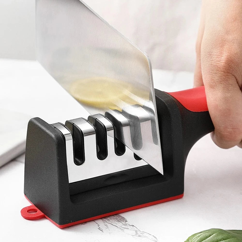 China China 1PC Kitchen Multifunctional Knife Sharpener Handheld Fast Cutting Edge Sharpener Stone Scissors Sharpener
