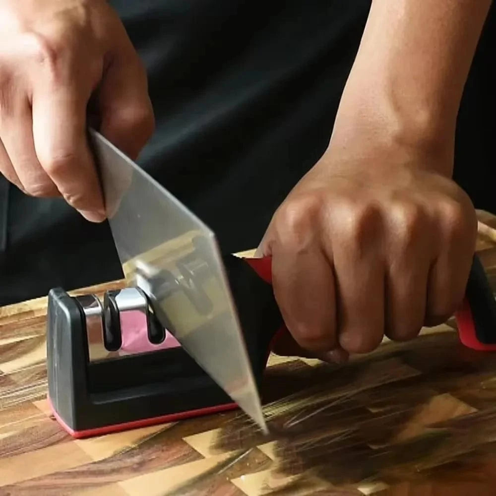 China China 1PC Kitchen Multifunctional Knife Sharpener Handheld Fast Cutting Edge Sharpener Stone Scissors Sharpener