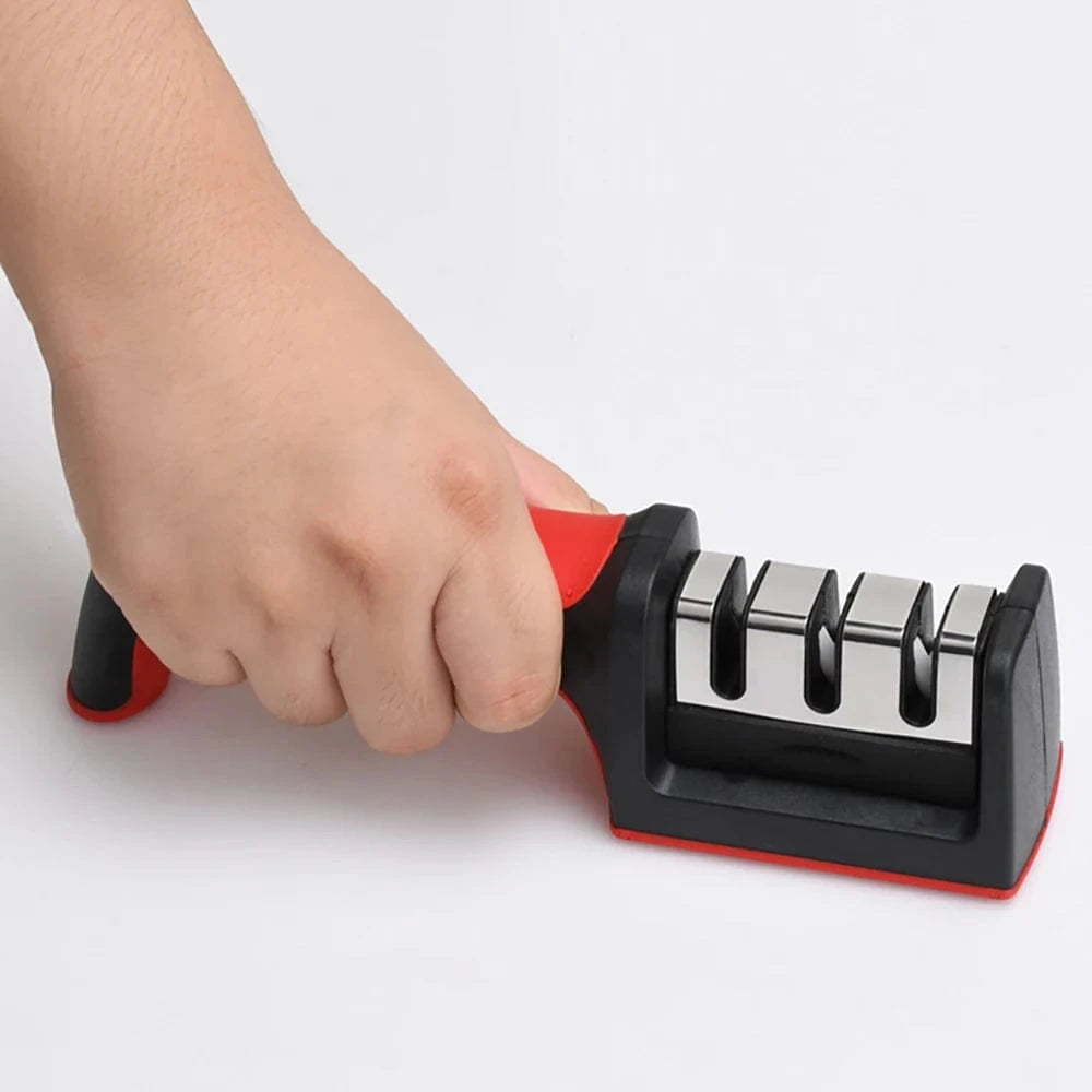 China China 1PC Kitchen Multifunctional Knife Sharpener Handheld Fast Cutting Edge Sharpener Stone Scissors Sharpener
