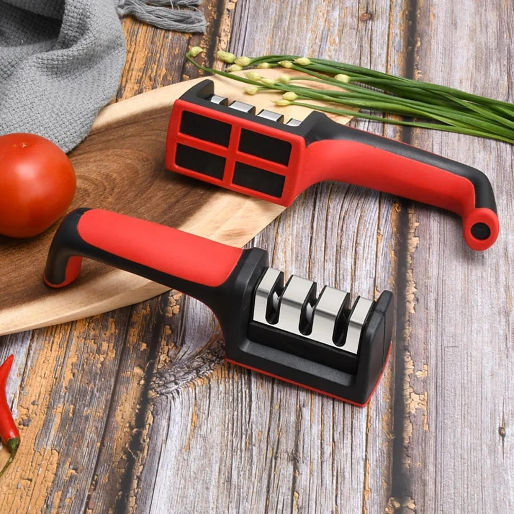 China China 1PC Kitchen Multifunctional Knife Sharpener Handheld Fast Cutting Edge Sharpener Stone Scissors Sharpener