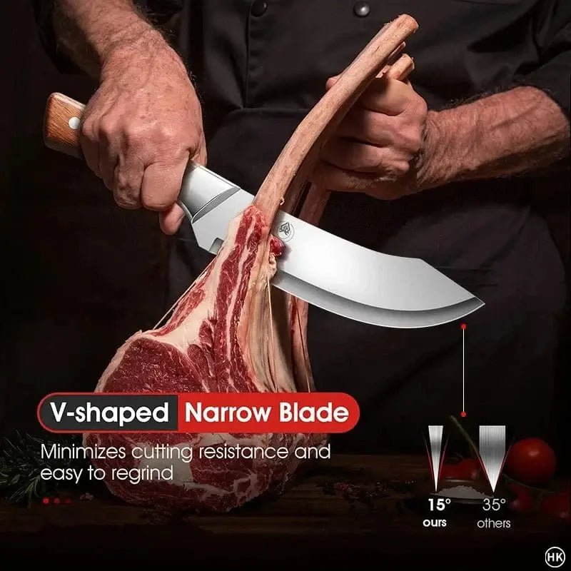 China China 1PC PLYS-Stainless steel ultra sharp bending fracture knife, suitable for precise cutting, trimming, by professional butchers