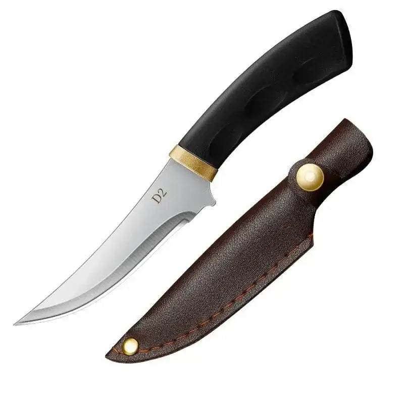 China China 1pc Stainless Steel Boning Knife Carrying Portable Outdoor Knife Barbecue Meat Cleaver Fishing Knife Paring Knife Camping Hunting