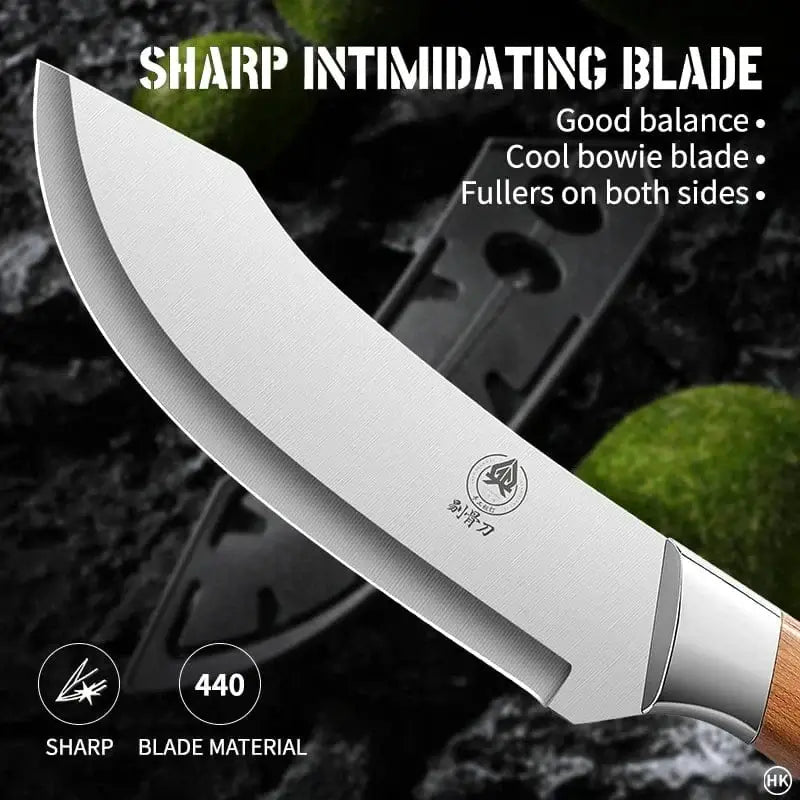 China China 1PC Stainless steel ultra sharp bending fracture knife, suitable for precise cutting, trimming, and peeling by professional butchers