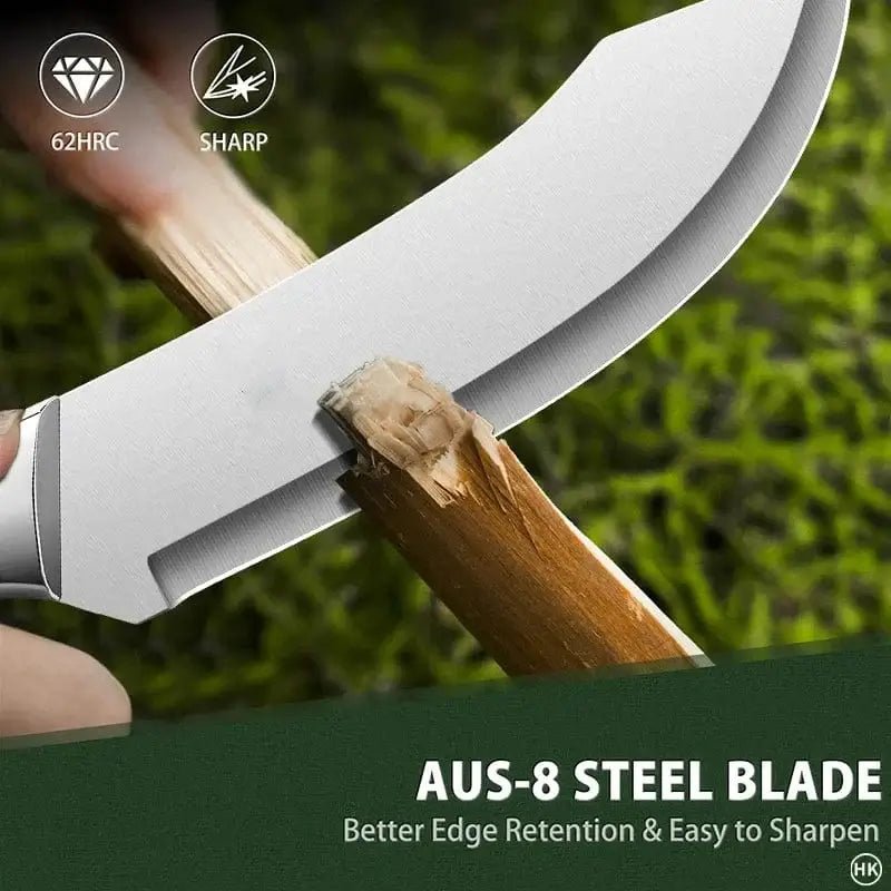 China China 1PC Stainless steel ultra sharp bending fracture knife, suitable for precise cutting, trimming, and peeling by professional butchers