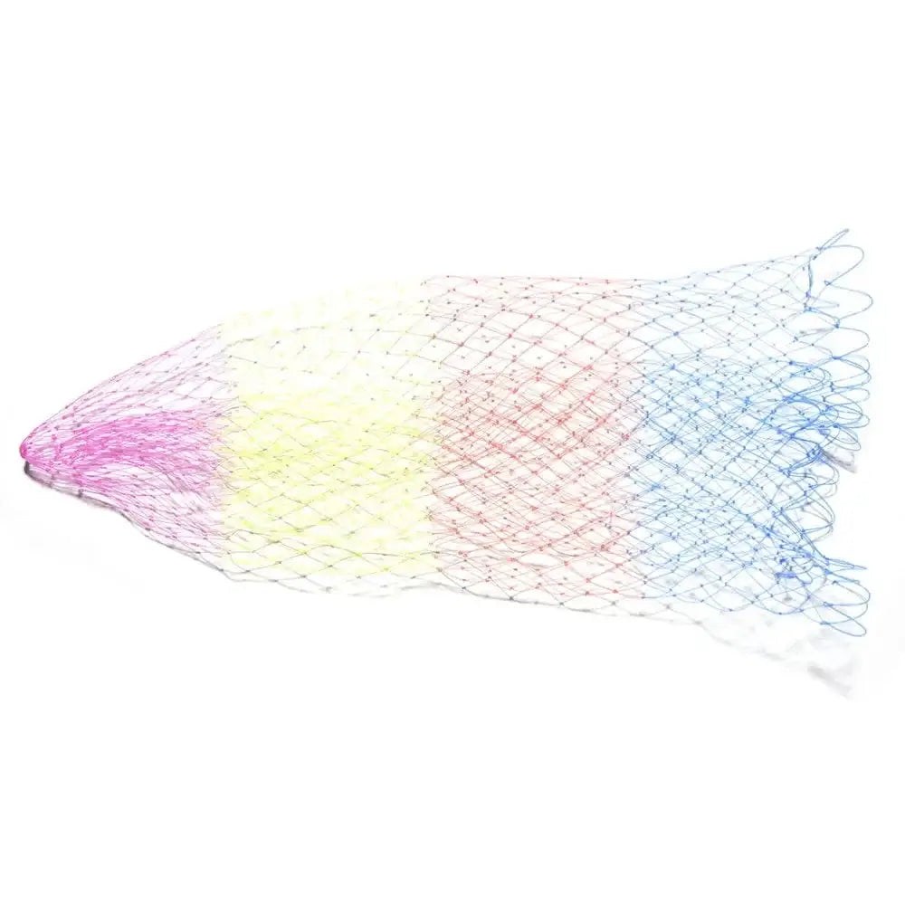 China China 1pcs 3SizesNylon Fishing Nets Collapsible Fishing Tools Rhombus Mesh Hole Depth Folding Nylon Landing Dip Net
