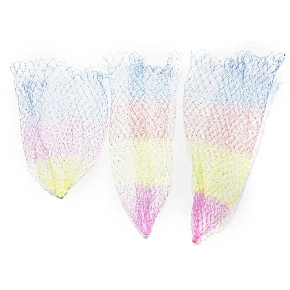 China China 1pcs 3SizesNylon Fishing Nets Collapsible Fishing Tools Rhombus Mesh Hole Depth Folding Nylon Landing Dip Net