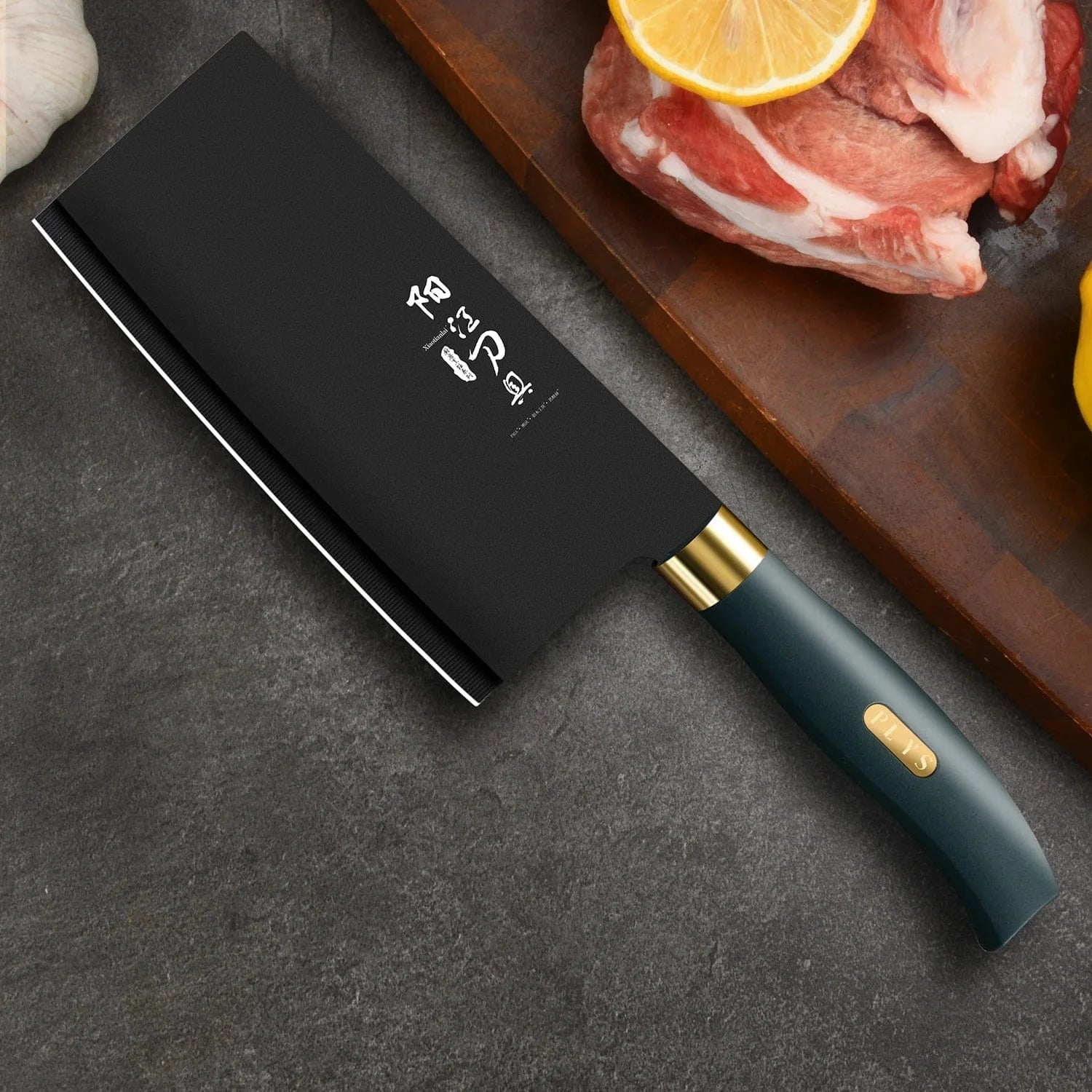 China China 1pcs C New women's home knife set, commercial sharp stainless steel meat slicer chef's knife, kitchen special cutting knife small bone