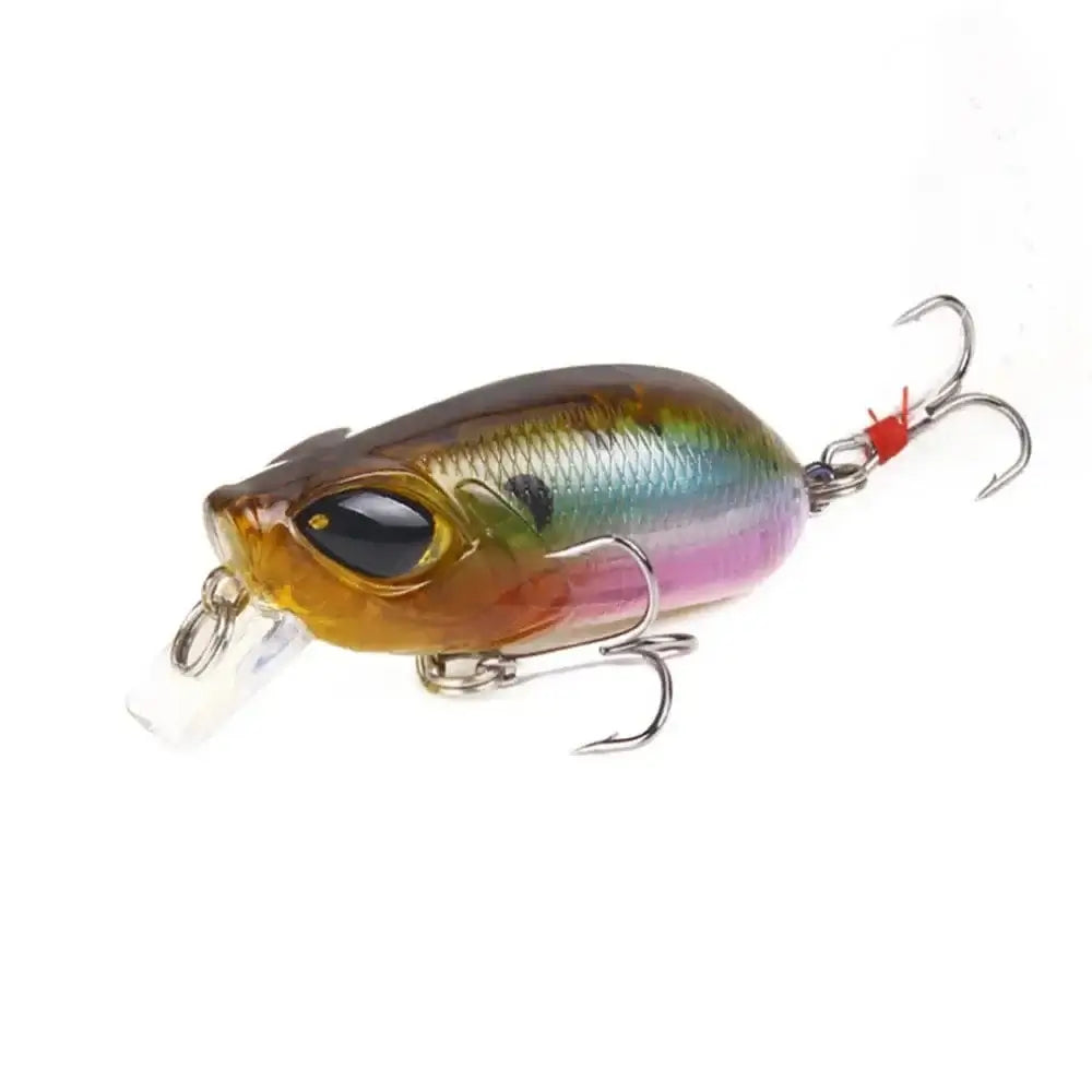 China China 1PCS Crank Fishing Lures 8.3g 5.5cm Minnow For Fishing Wobblers Bass Lures Pike Crankbait Fake Baits With Feather Fishing Tackle