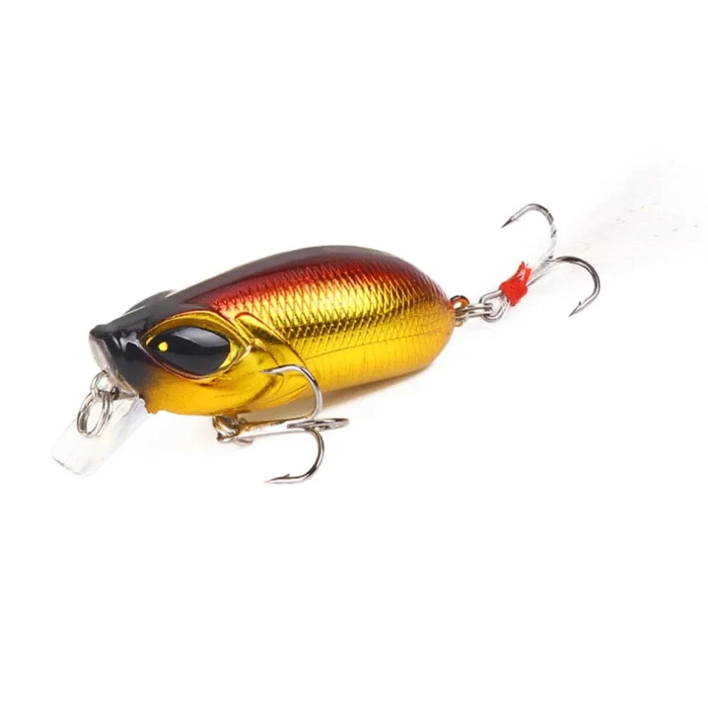 China China 1PCS Crank Fishing Lures 8.3g 5.5cm Minnow For Fishing Wobblers Bass Lures Pike Crankbait Fake Baits With Feather Fishing Tackle