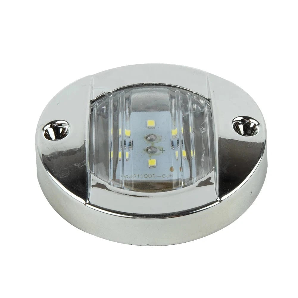 China China 2.95"  Led Round Marine LED Transom Mount Stern Anchor Navigation Light Waterproof Boat Marine Lights Stern Light