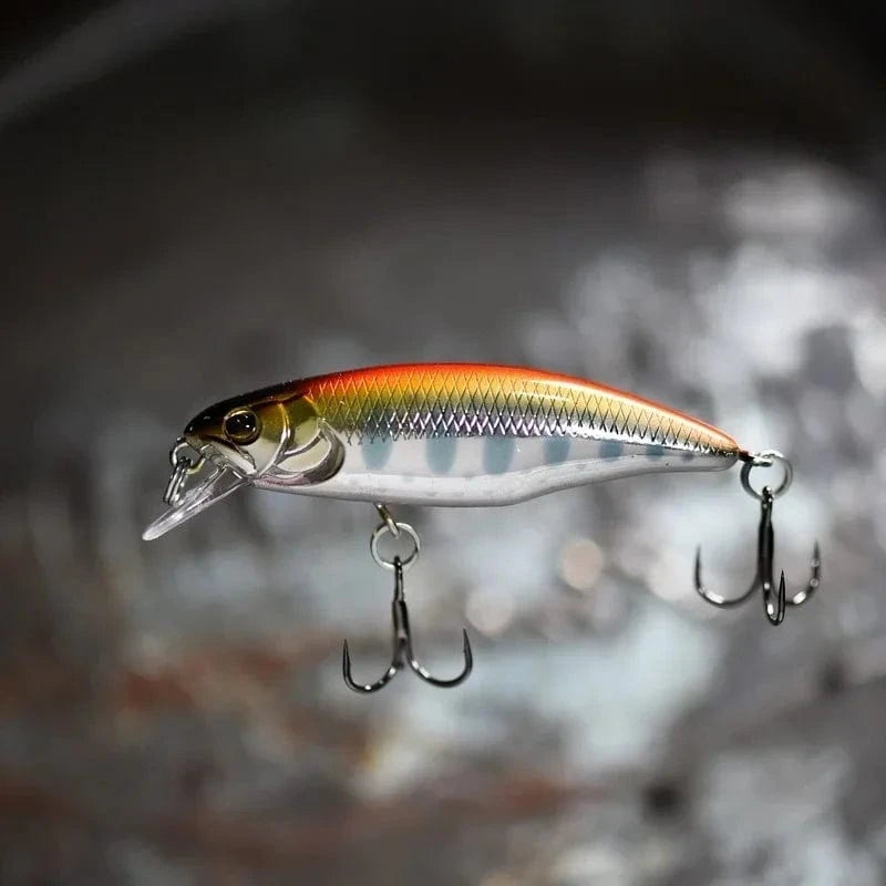 China China 2 Japan Hot Model Sinking Minnow Fishing Lures 52mm 4.5g Jerkbait Bass Pike Carkbait Wobblers Swimbait Professional Hard Bait
