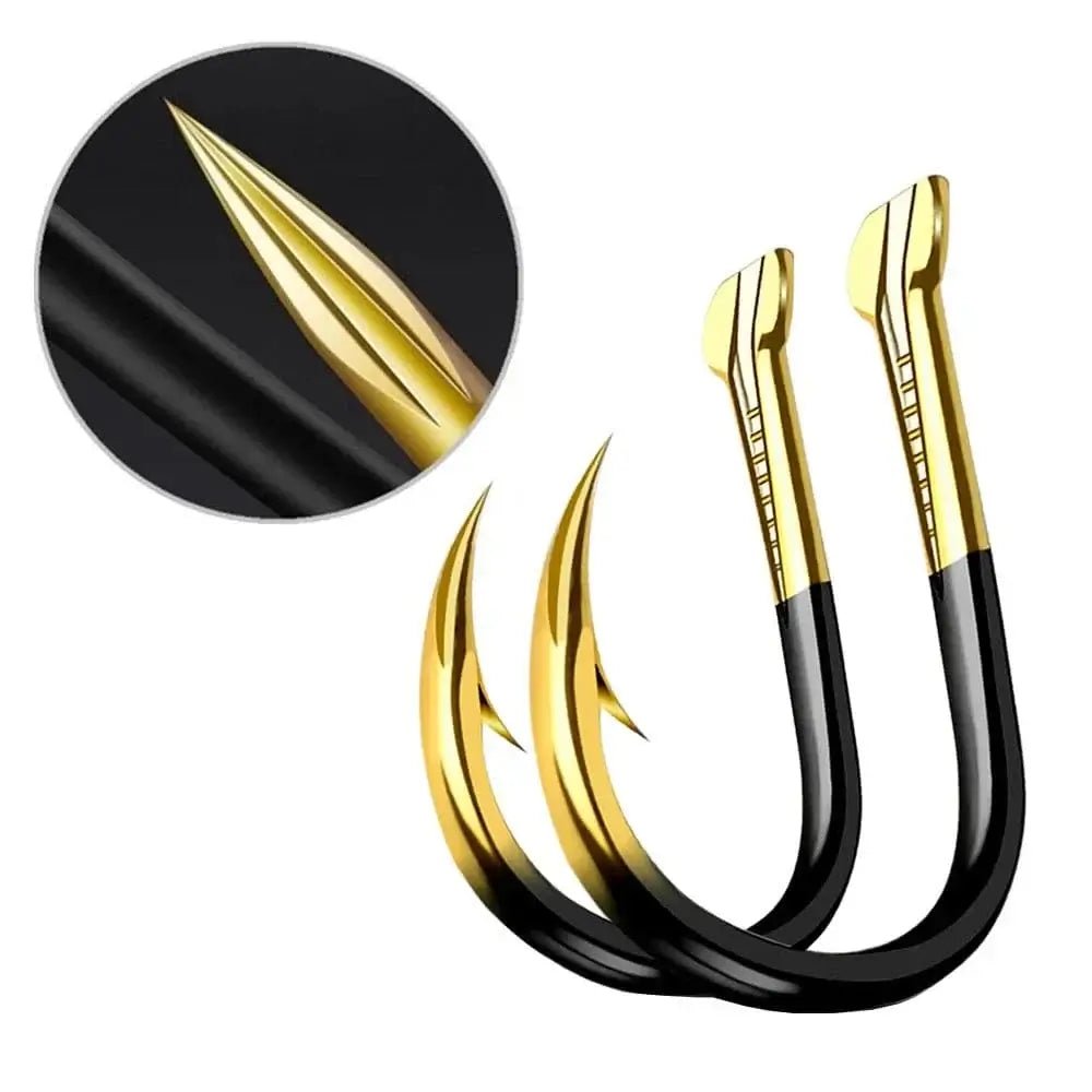 China China 20 pcs Fishing Hook Single Fishhook Fishing Accessories Supplies Lures Carp Fishing Tackle Barbed Colored Tungsten Alloy