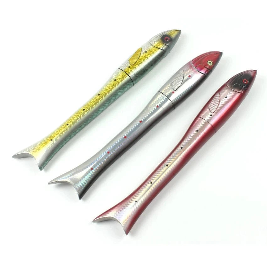 China China 2022 NEW Fishing Rod Mini Pen Fishing Rod 1.6M Portable Fish Shaped Carbon Telescopic Spinning Rod Casting Carp Fishing Pole