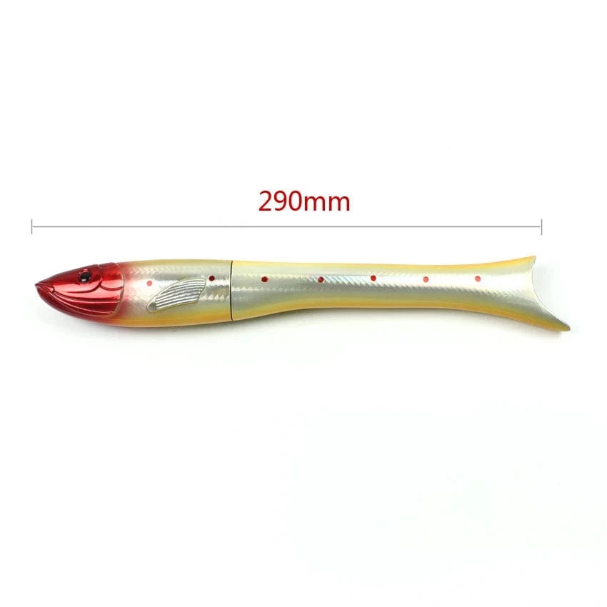 China China 2022 NEW Fishing Rod Mini Pen Fishing Rod 1.6M Portable Fish Shaped Carbon Telescopic Spinning Rod Casting Carp Fishing Pole