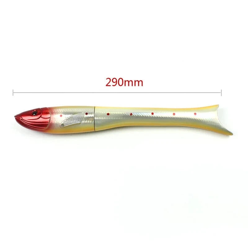 China China 2022 NEW Fishing Rod Mini Pen Fishing Rod 1.6M Portable Fish Shaped Carbon Telescopic Spinning Rod Casting Carp Fishing Pole