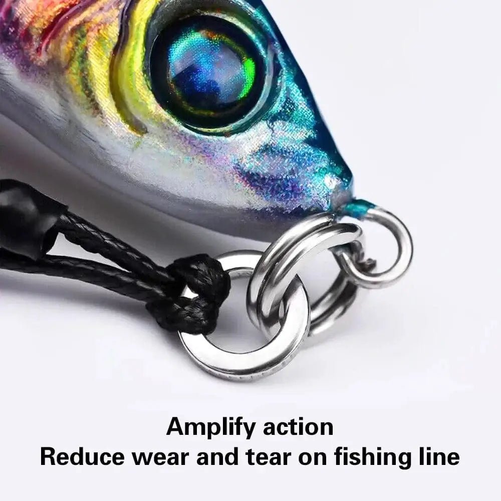 China China 251pcs 250pcs Heavy Duty Stainless Steel Fishing Split Rings With scissors- High Strength Double Flat Wire Snap Ring for Lure Connector