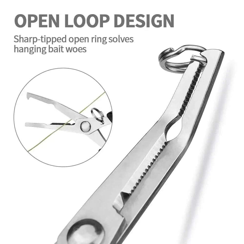 China China 251pcs 250pcs Heavy Duty Stainless Steel Fishing Split Rings With scissors- High Strength Double Flat Wire Snap Ring for Lure Connector