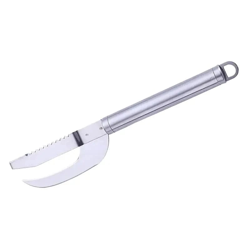 China China 2in1 Fish Skin Brush Fast Remove Fish Scale Scraper Planer Tool Fish Scaler Fishing Knife Cleaning Tools Kitchen Accessories