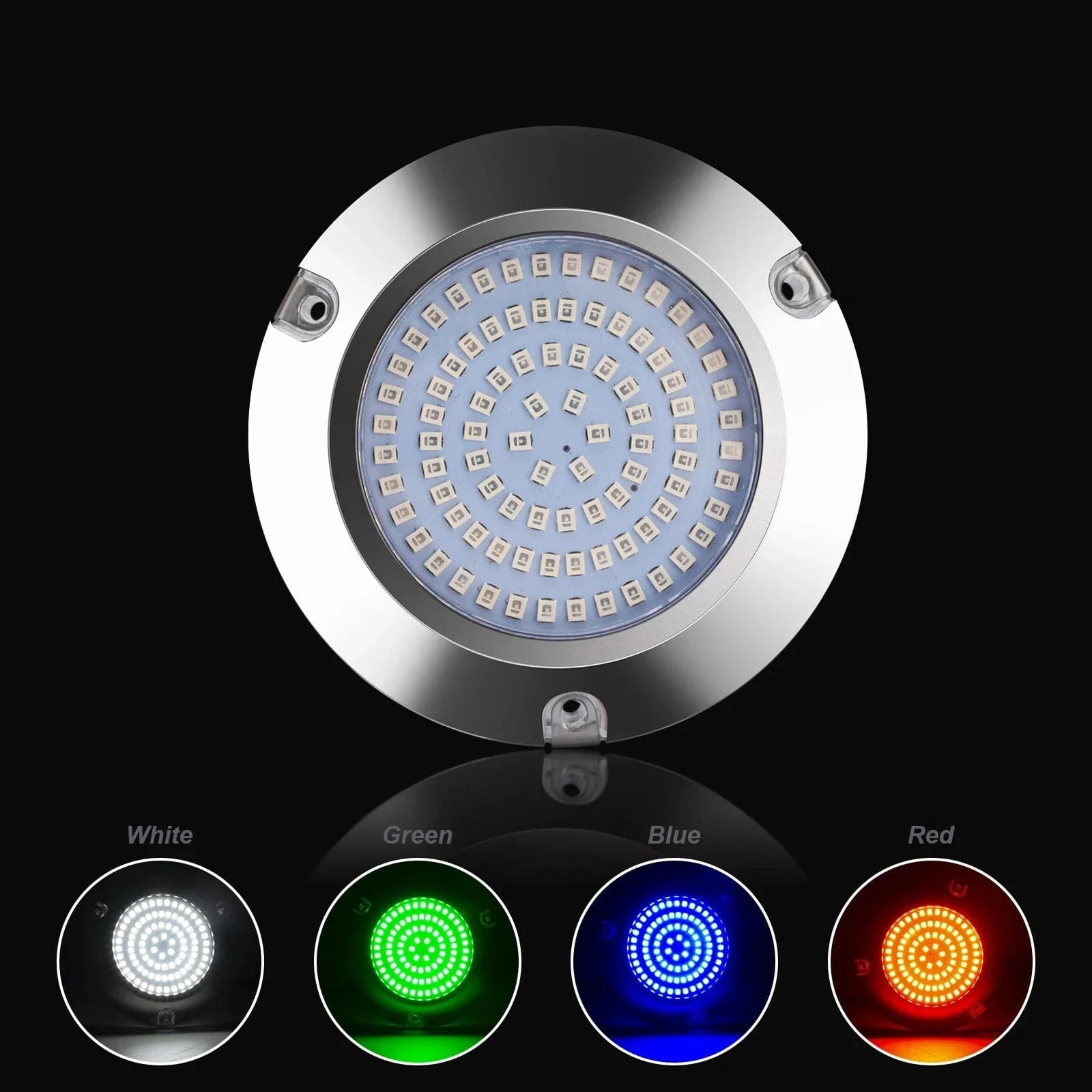 China China 2pcs 120W LED Marine Yacht Lamp DC12V 24V 316L Stainless Steel IP68 Anti-corrosion Boat Underwater Light Saltwater Яхты Катера