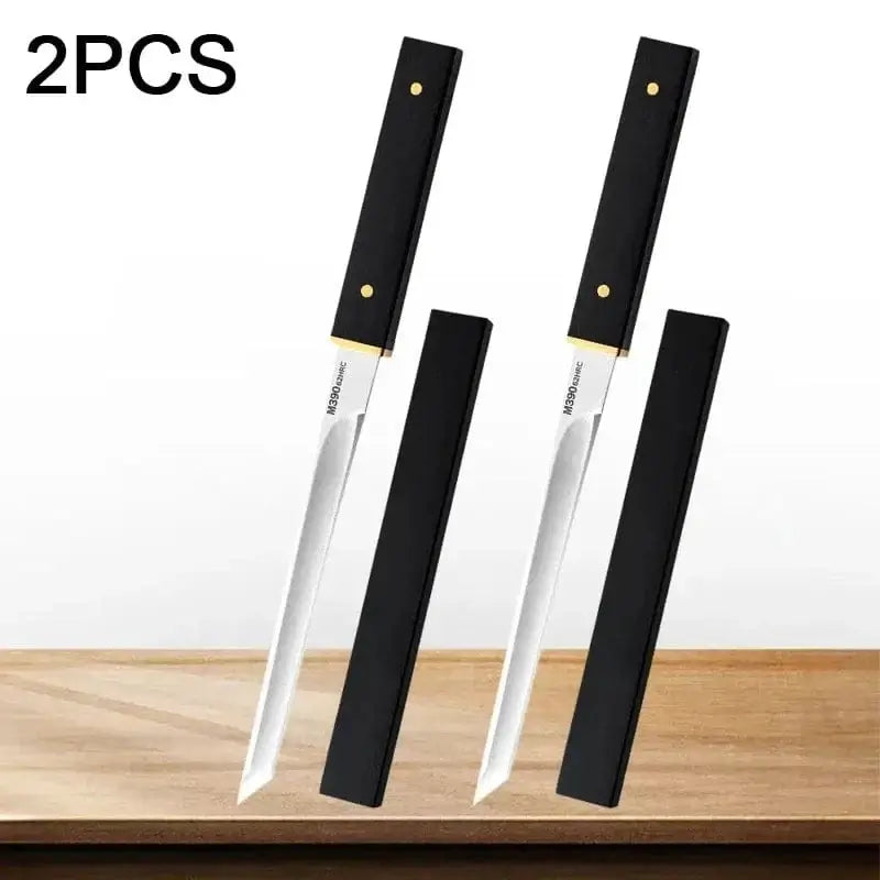 China China 2pcs-black Professional Meat Cleaver Utility Knife Fruit Vegetable Stainless Steel High Hardness Butcher Knives Cooking Kitchen Knife