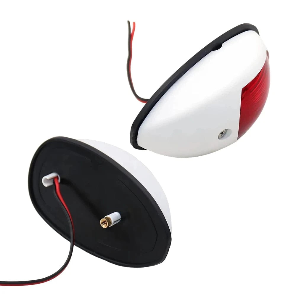 China China 2Pcs LED Navigation Lights For Boats 12V 24V Boat Position Lights Marine Lights Waterproof Boat Lamp Red Green