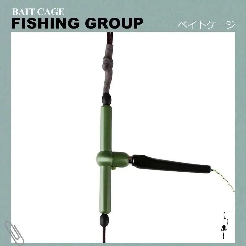 China China 30-80g Carp Fishing Bait Cage Line Group High Carbon Steel Metal Feeder Hook Sinking Artificial Lure Accessories