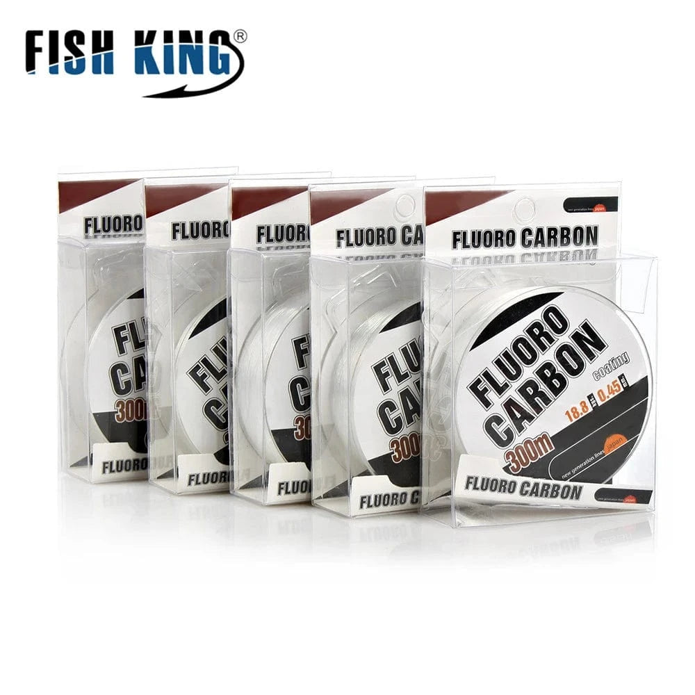 China China 300M Carbon Fiber Coating Fishing Line 0.3-0.5MM 30-45LB FluoroCarbon Fly Fishing String Cord Wire Shock Leader Japan