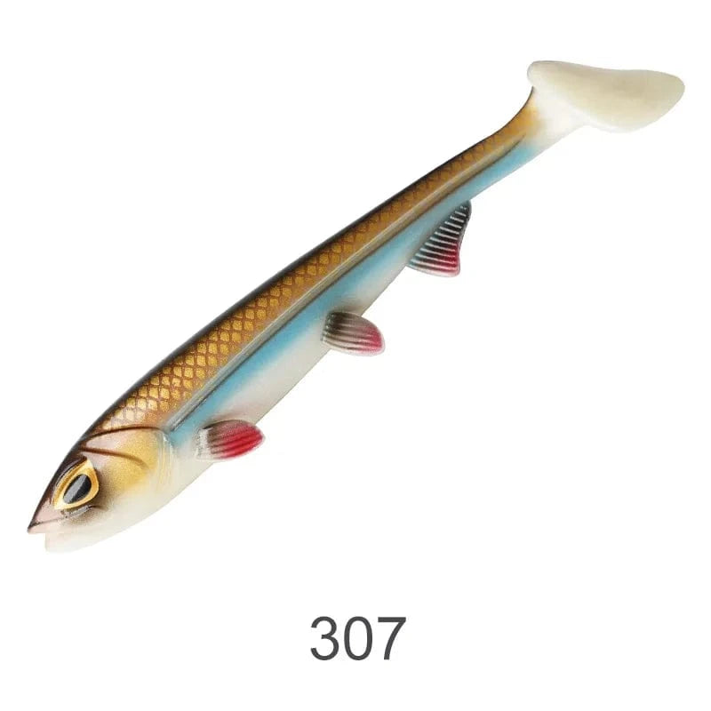 China China 307 / 28cm 165g 1pcs Noeby Pro Swimbait Soft Lure 15cm 26g 19cm 55g 24cm 101g 28cm 165g Sinking Silicone Wobblers Pike Big Game Fishing Soft Bait