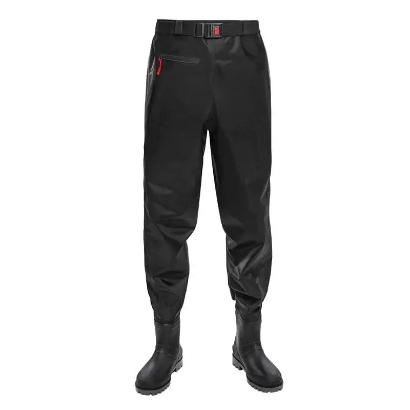 China China 38 / black New Waist Length Nylon Thickened Half Body Rice Transplanting Water Wading Pants Fishing Shorts Rain Pants Fishing Suit
