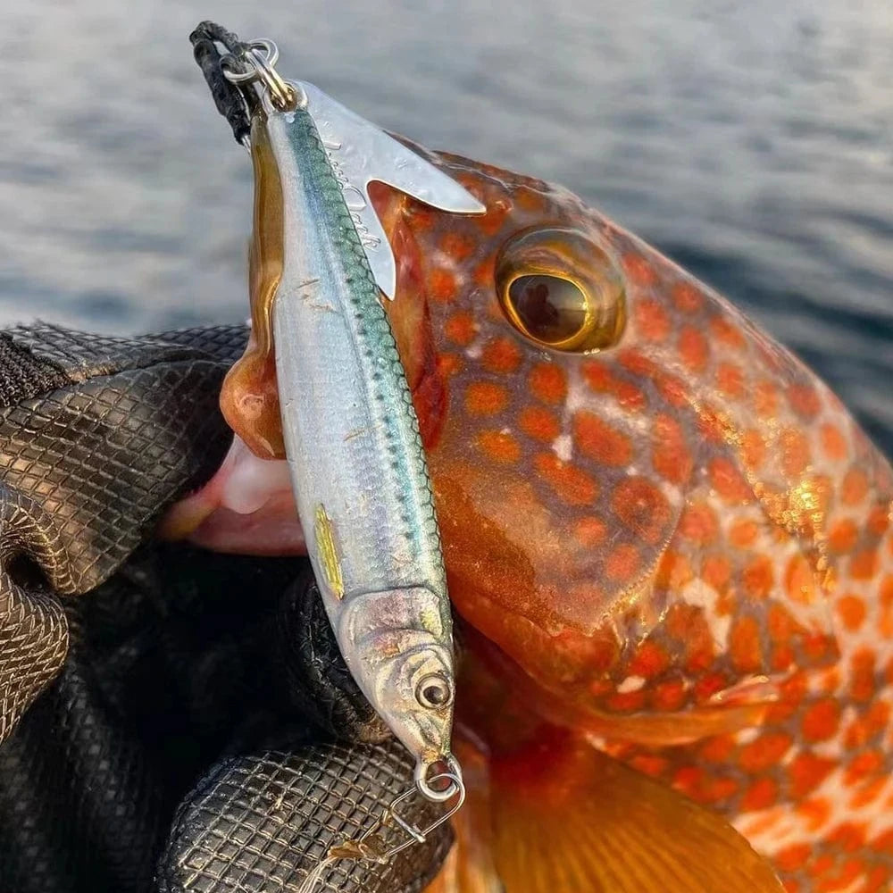 China China 3D Metal Jig Shore Jigging 40G60G80G Saltwater Fishing Lure Drag Cast Hard Bait Bass Spoon Bait Trout Lures For Tuna Mahi Marlin