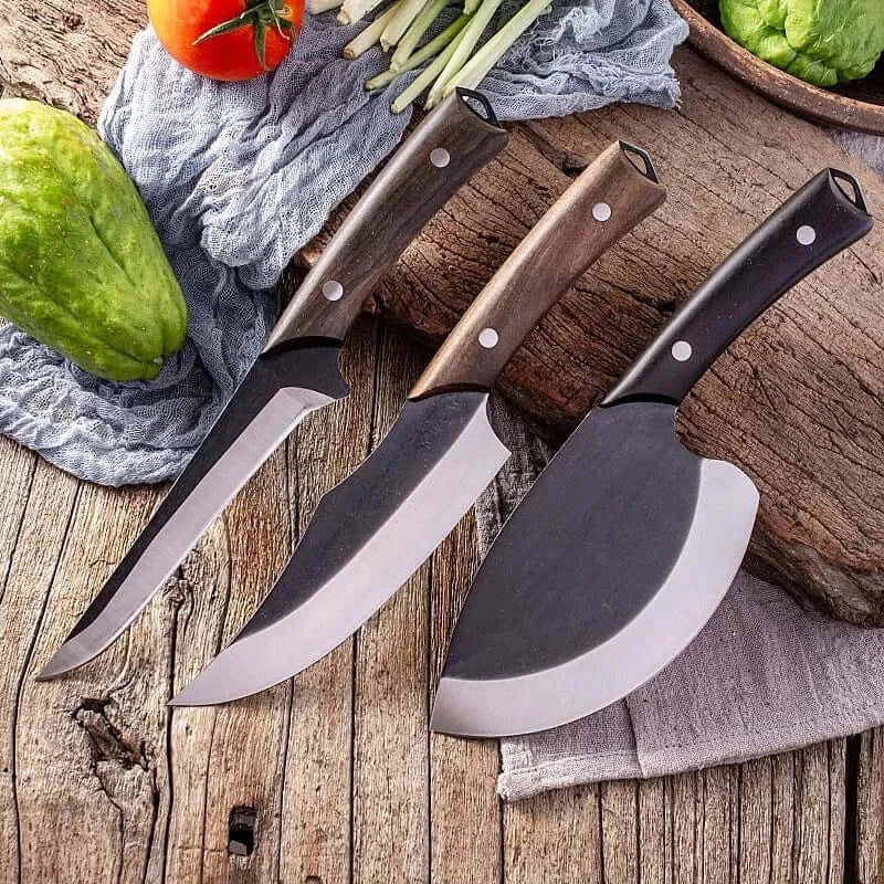 China China 4Cr14mov Steel Boning Knives Non Stick Butcher Knife Sets Boning Knife Sets Fish Slicing Knives Chef's Cleaver Slaughter Tools