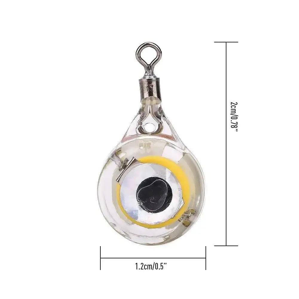 China China 5-20PCS Mini Fishing Lure Light LED Deep Drop Underwater Eye Shape Fishing Squid Fishing Bait Luminous Lure for Attracting Fish