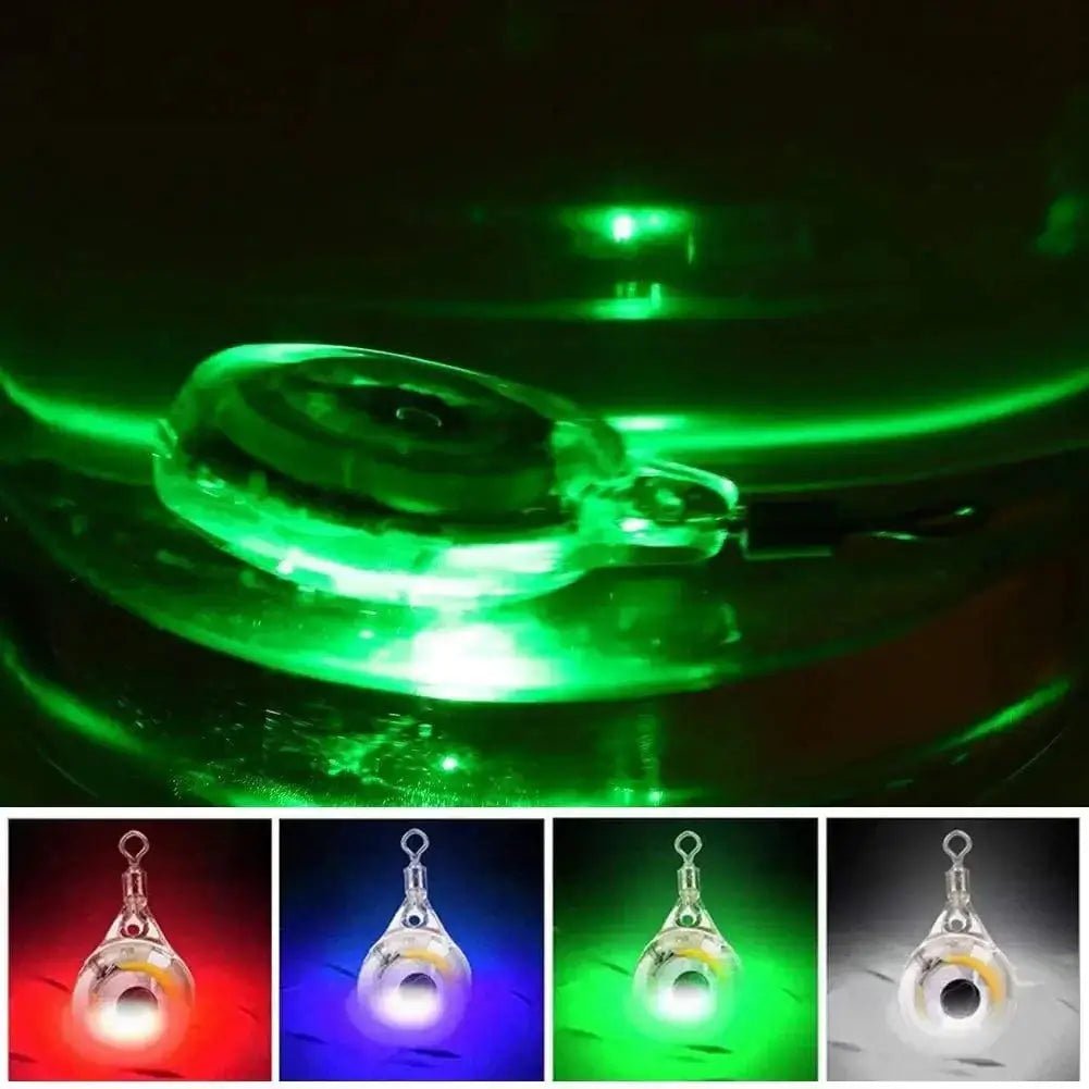 China China 5-20PCS Mini Fishing Lure Light LED Deep Drop Underwater Eye Shape Fishing Squid Fishing Bait Luminous Lure for Attracting Fish
