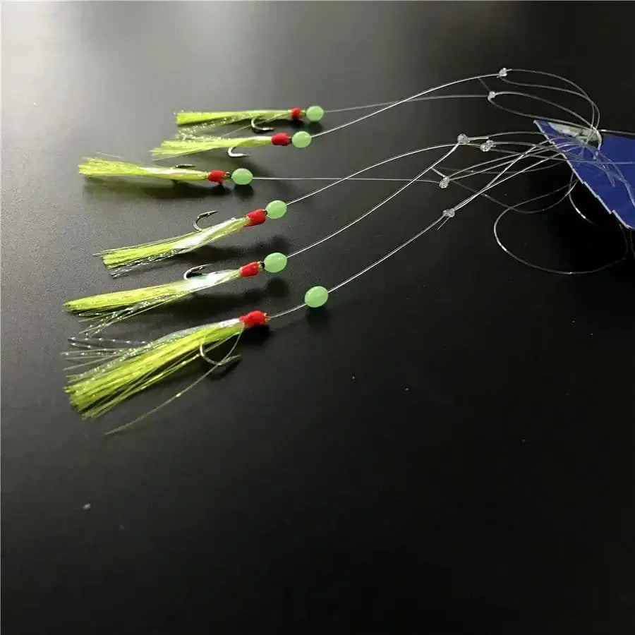 China China 5 bags fishing sabiki samodur ,fishing Mackerel hook ,herring hook sabiki rig hooks , Fishing lure bait hook Tackle Accessories