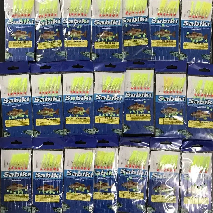 China China 5 bags fishing sabiki samodur ,fishing Mackerel hook ,herring hook sabiki rig hooks , Fishing lure bait hook Tackle Accessories