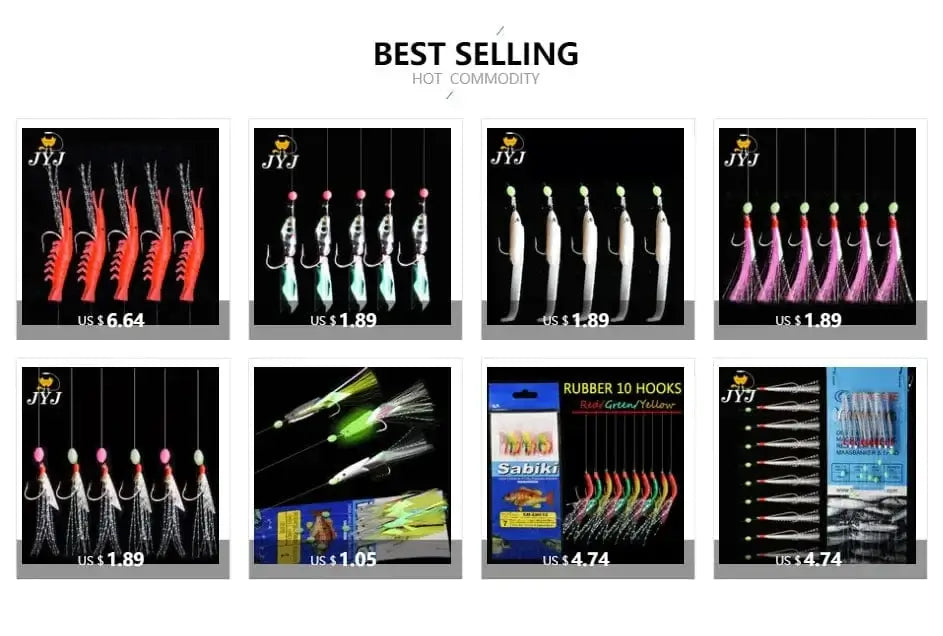 China China 5 bags fishing sabiki samodur ,fishing Mackerel hook ,herring hook sabiki rig hooks , Fishing lure bait hook Tackle Accessories