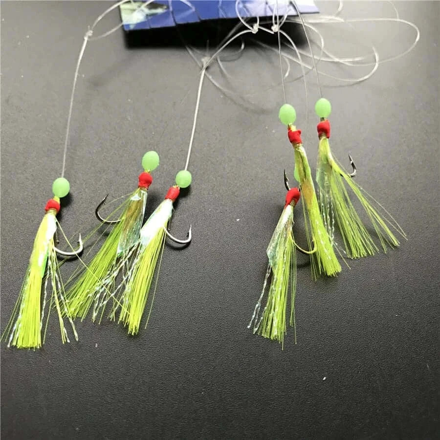 China China 5 bags fishing sabiki samodur ,fishing Mackerel hook ,herring hook sabiki rig hooks , Fishing lure bait hook Tackle Accessories