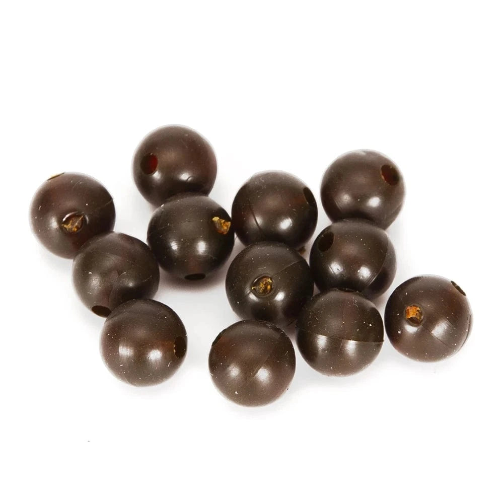 China China 50Pcs/Set Rubber Pearl Fishing Bean Rig Accessories 8mm 6mm Round Carp Rubber Beads Fishing Tackle Carp Rigs tools