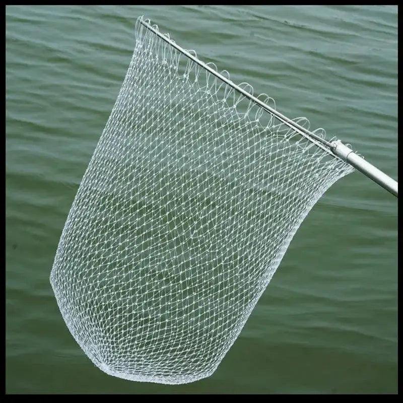 China China 53/60/85cm Double Line Fishing Net Head Handheld High-density Durable Nylon Fishing Net Practical Portable Outdoor Fishing Gears