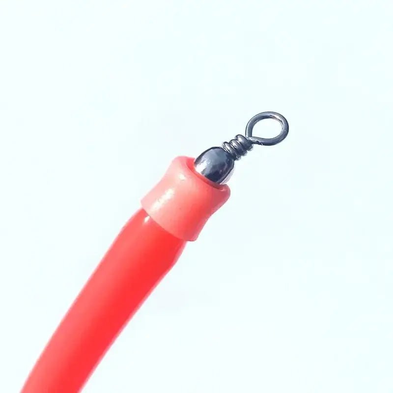 China China 5pcs Luminous Glow Red with flasher Codfish Cod poloc Tuna Fishing Sea rig Sabiki sea fishing rigs sea fishing hook boat fishing