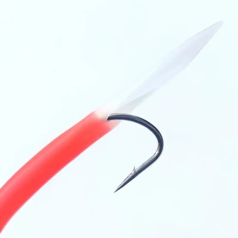 China China 5pcs Luminous Glow Red with flasher Codfish Cod poloc Tuna Fishing Sea rig Sabiki sea fishing rigs sea fishing hook boat fishing