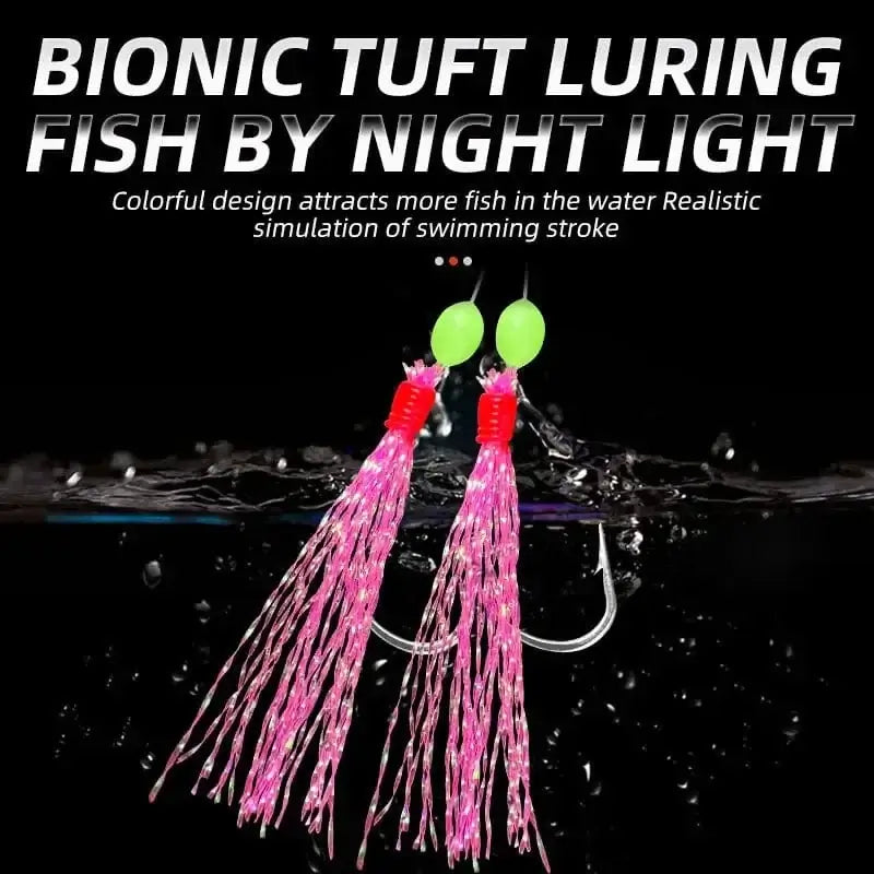 China China 6 hooks Saltwater Sabiki Rigs 6 String Hooks Flasher Mackerel Feather Fishing Bait Rigs Sea Fishing Lures Mackerel