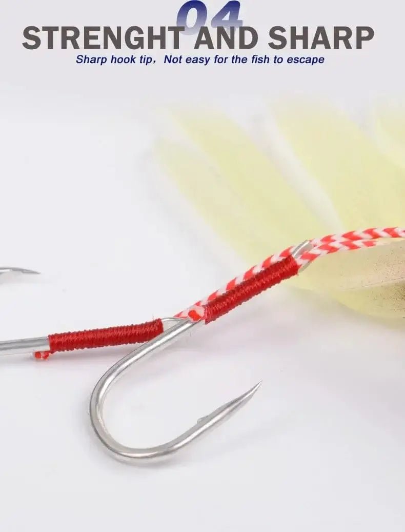 China China 60g120g150g Silicone Soft Artificial Rubber Luminous UV Squid Jig Fishing Lures For Sea Fishing Trolling Wobbler Bait